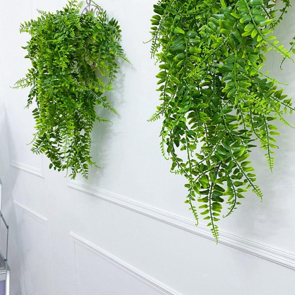 Hanging Persian Fern Leaves Plastic Fake Vine Grass Home Garden Room Decor  Wedding Party Wall