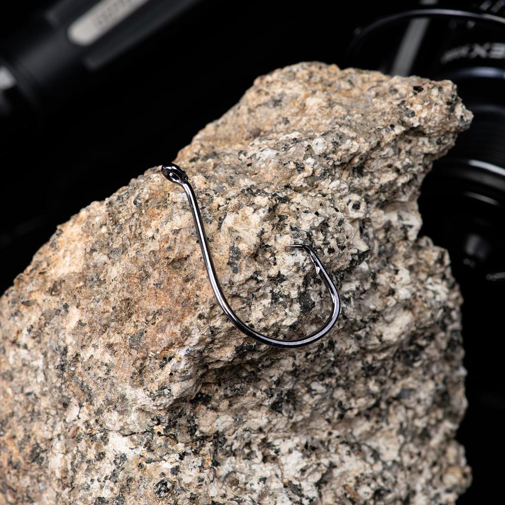 Goture Jig Head Set, #1, 1/0, 2/0, 3/0, 4/0, 25 of Each, for Ajing, Rockfishing, and Light Fishing, 150 Jig Head Hooks