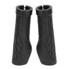 1Pair Bike Handle Grips Black Handlebar Grips Rubber Anti Slip Ergonomic Comfort Easy Install Bike Parts for MTB Bicycles