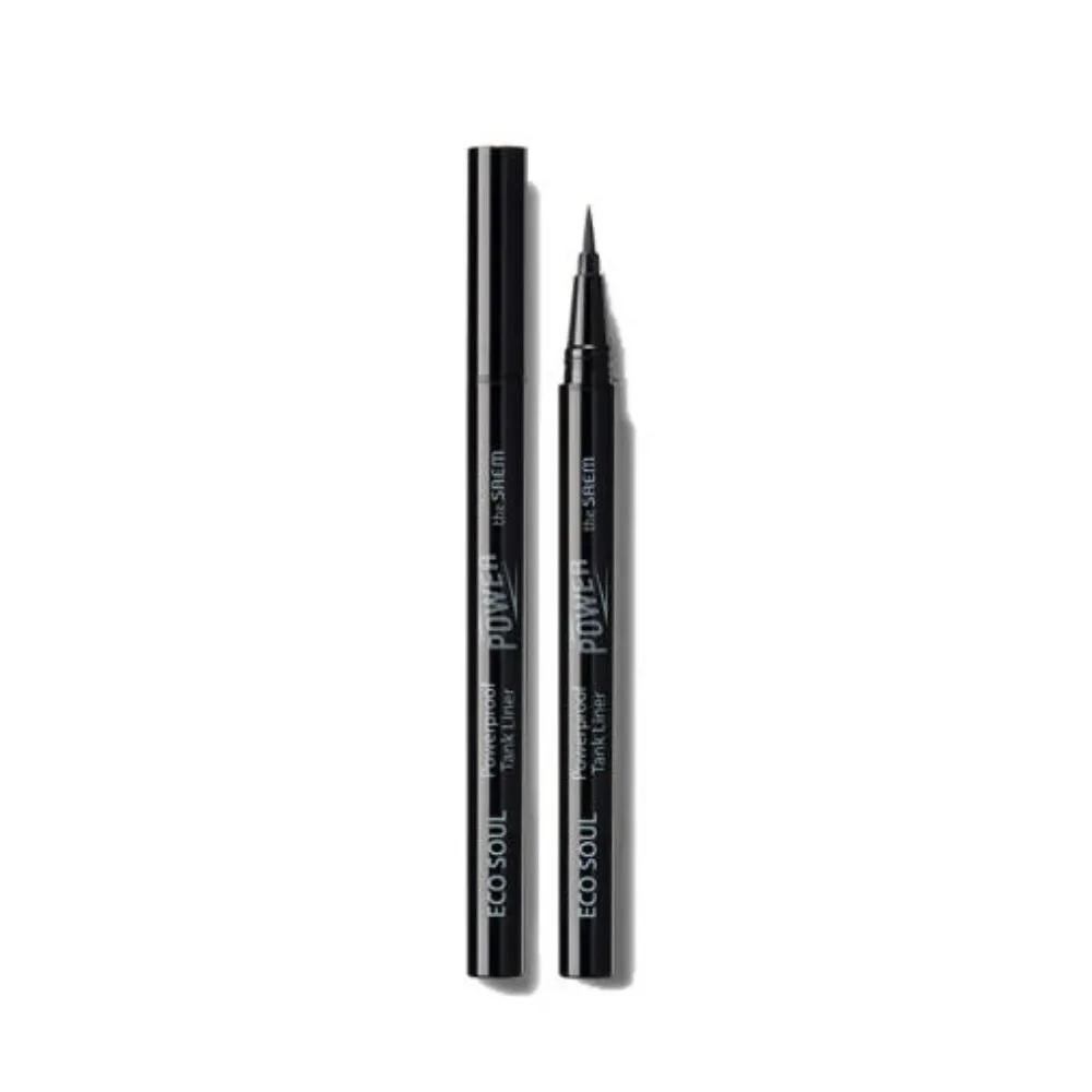 The Saem Eco Soul Liner Powerproof Tank 01 Black x2