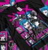 Футболка Jinx Arcane Японское аниме Мультфильм Jinx Arcane Графическая футболка Все размеры