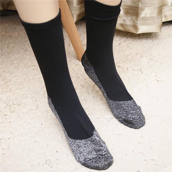 Winter 35 Aluminized Keep Feet Warm Long Sock Heat Fibers Insulation Below Socks