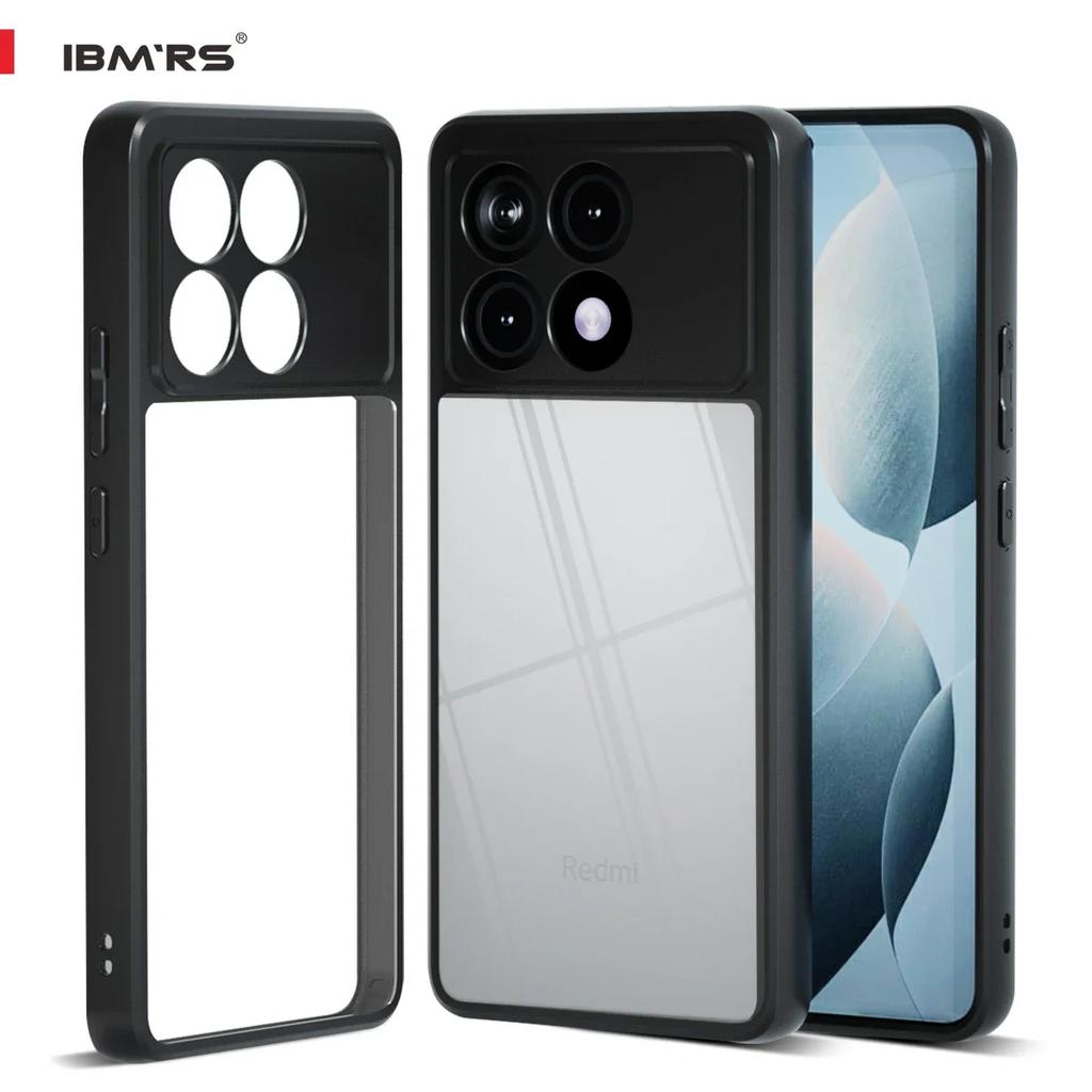 (Comes with Wrist strap)IBMRS for Xiaomi Redmi K70 Ultra Phone Case,ultra-sleek,raised Edges Protect Camera & Screen- Black Camo
