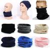Women Hood Fleece Neck Warmer Face Mask Beanie Hat Ski Snood Scarf