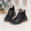 British Style Classic Children's Boots able Versatile Short Boots Kids Outdoor Casual Shoes Boy Girl Flat Snow Shoes Boot