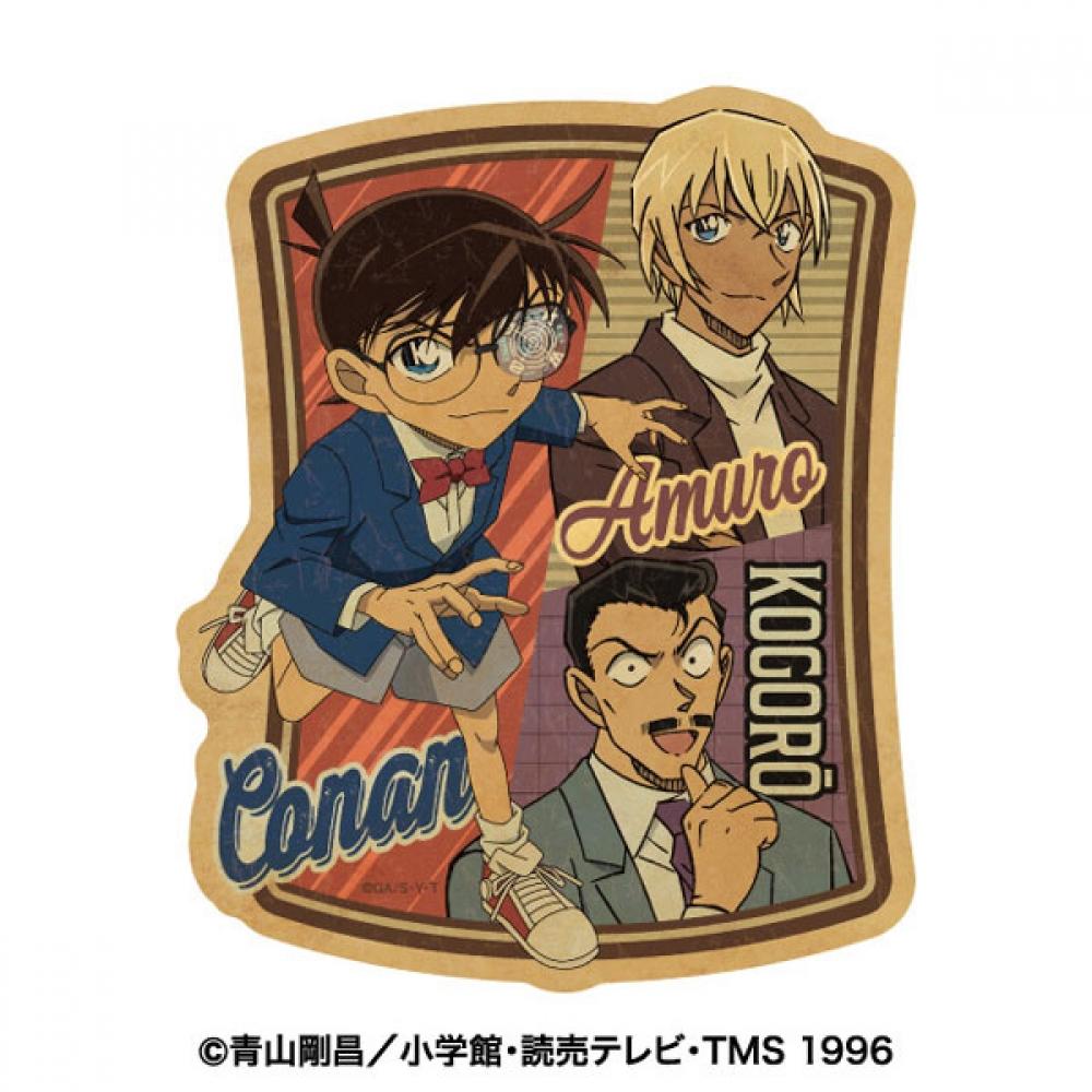 Detective Conan Case Closed Detective Conan Travel Sticker 3. Conan Kogoro Amuro