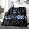 Manchester Crest Blankets Flannel Printed Breathable Warm Throw Blanket for Home Office Bedspreads 0708a4