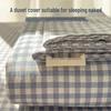 Duvet Cover, Pure Cotton, Single Piece, 180x220cm - 2025 New 1.5m Four-Piece Set