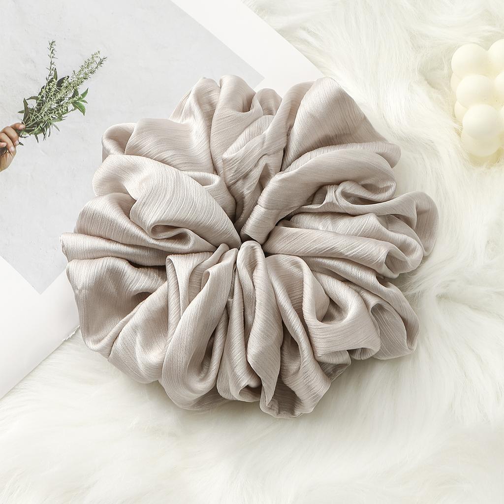 Модные мусульманские резинки для волос с принтом, большие премиальные оверсайз, Малайзия, шифон, большой размер, мусульманские резинки для хиджаба