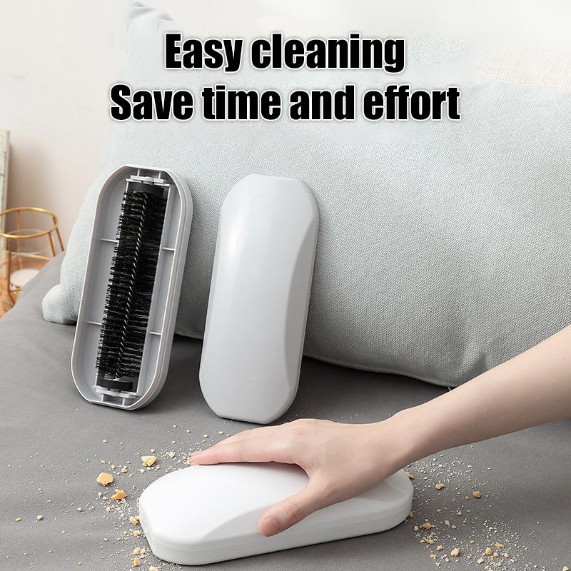 Carpet Dust Brush Plastic Bedside Table Crumb Sweeper Pet Hair Fluff Cleaner Sticky Picker Lint Roller Clothes Sweeping Cleaning