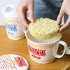 1Pc Large Capacity Ceramic Instant Noodle Bowl With Coverperfect For Dorms And Home Kitchens - Keep Your Noodles Fresh And Warm