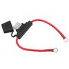 Waterproof Fuse Holder 8AWG Fuse Holder PVC Copper 30cm 12-24V Vehicle Marine Circuit Change Waterproof Cover Design