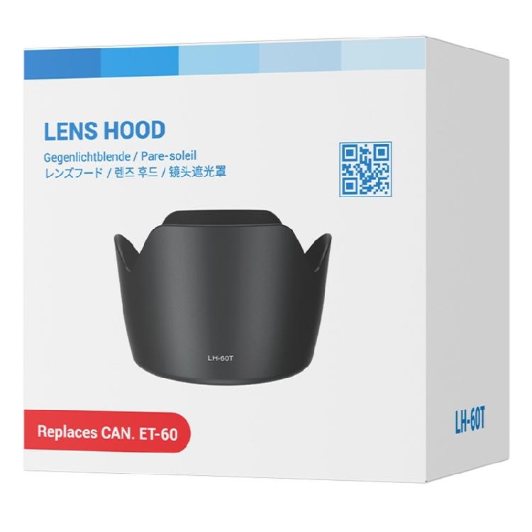 Бленда LH-60T Крышка бленды для RF 75-300/EF-S 55-250 II Защищает от нежелательного света и повреждений