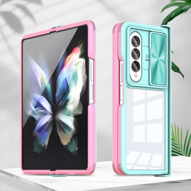 Противоударный защитный чехол для камеры Samsung Z Fold4, нескользящий чехол для телефона Samsung Galaxy Z Fold 4 5g Fold4 Zfold4