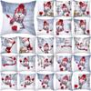 Уютная 18-дюймовая рождественская наволочка с милым Санта-Клаусом и снеговиком для праздничного очарования