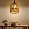 Bohemian Style Pendant Lamp Shade 13*15cm Rattan Lampshade Fashion Hanging Lamp Shade