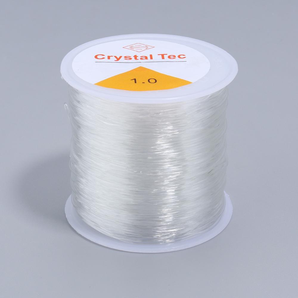 0.4-1mm Transparent Elastic Crystal Line Beading String Stretch Cord For Jewelry Making Thread DIY Bracelet Necklace Accessories