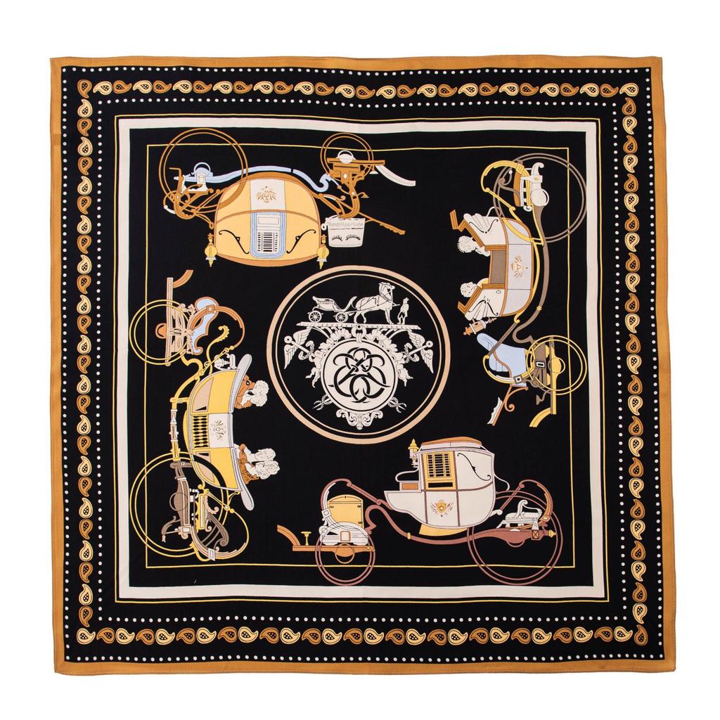 Mulberry Silk Scarf New Retro Winter Beautiful Ginkgo Printing Four Seasons Shawl Sunscreen Dual-purpose