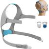 F20 1 упаковка головного ремня для CPAP-маски Resmed AirFit F20 с магнитными застежками, Запасные ремни головного крепления, совместимые с маской Resmed Aritouch F20 - Мягкий плюш