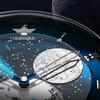 OUPINKE Мужские часы Starry Sky Автоматические механические часы Водонепроницаемые мужские часы Мужские часы