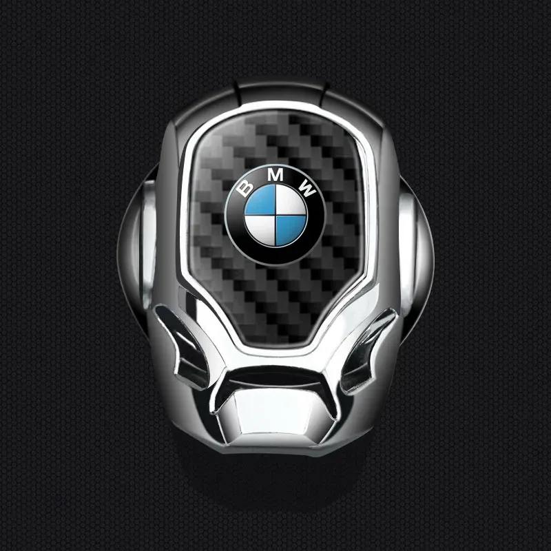 Car ONE-CLICK Start Button Protective Cover Emblem Stickers For BMW X1 X2 X3 X5 X4 X6 X7 G30 G20 G32 G11 G12 F40 F30 F20 F1