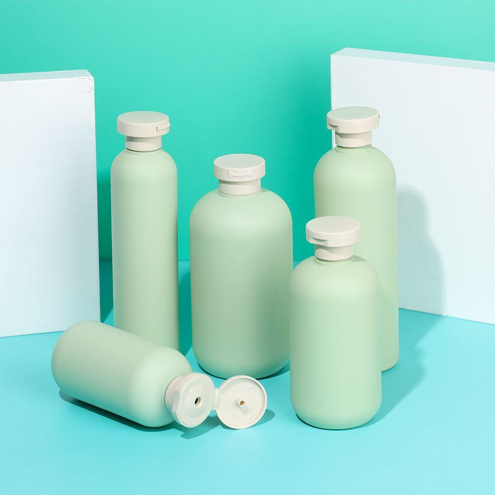 Round Bottles Refillable Foaming Soap Dispenser Lotion Soap for Liquid Lotion Shampoo Shower Gel