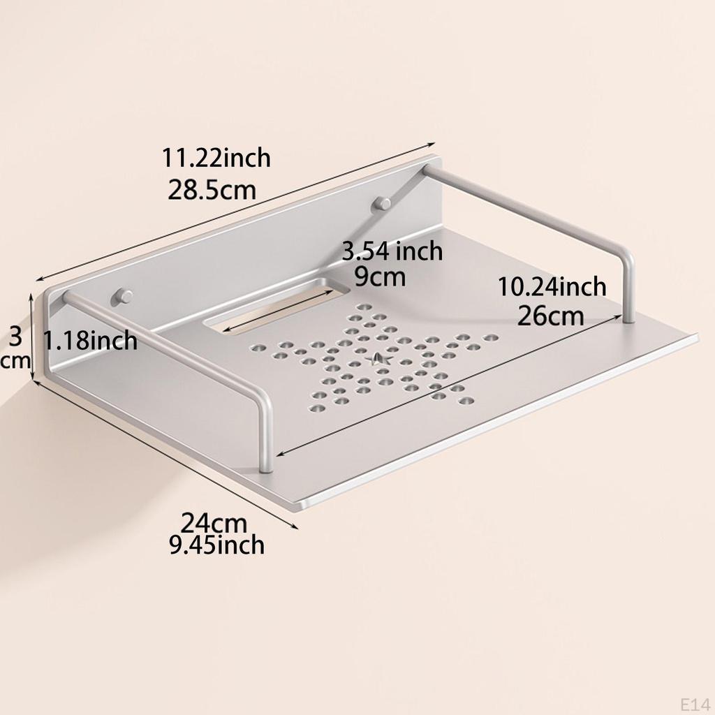 Подвесная полка для настенного крепления DVD-плеера, хранения игр