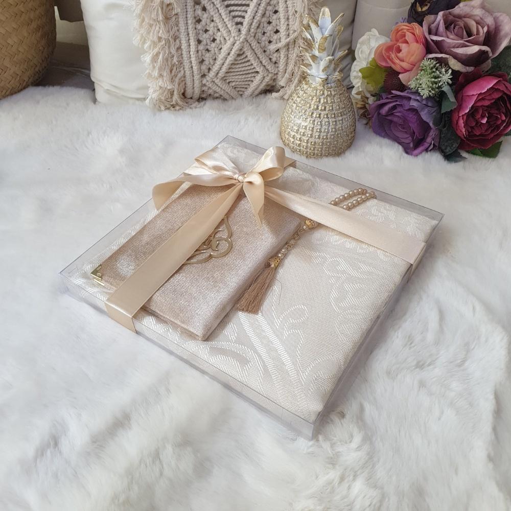 Специальная ткань Surah Yaseen Молитвенный коврик Tasbeeh Исламский подарочный набор | Подарочная коробка Yaseen | Исламские свадебные подарки | Исламские подарки для дома | Подарок маме