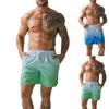 Мужские плавки для пляжного серфинга, быстросохнущие дышащие спортивные шорты для бега