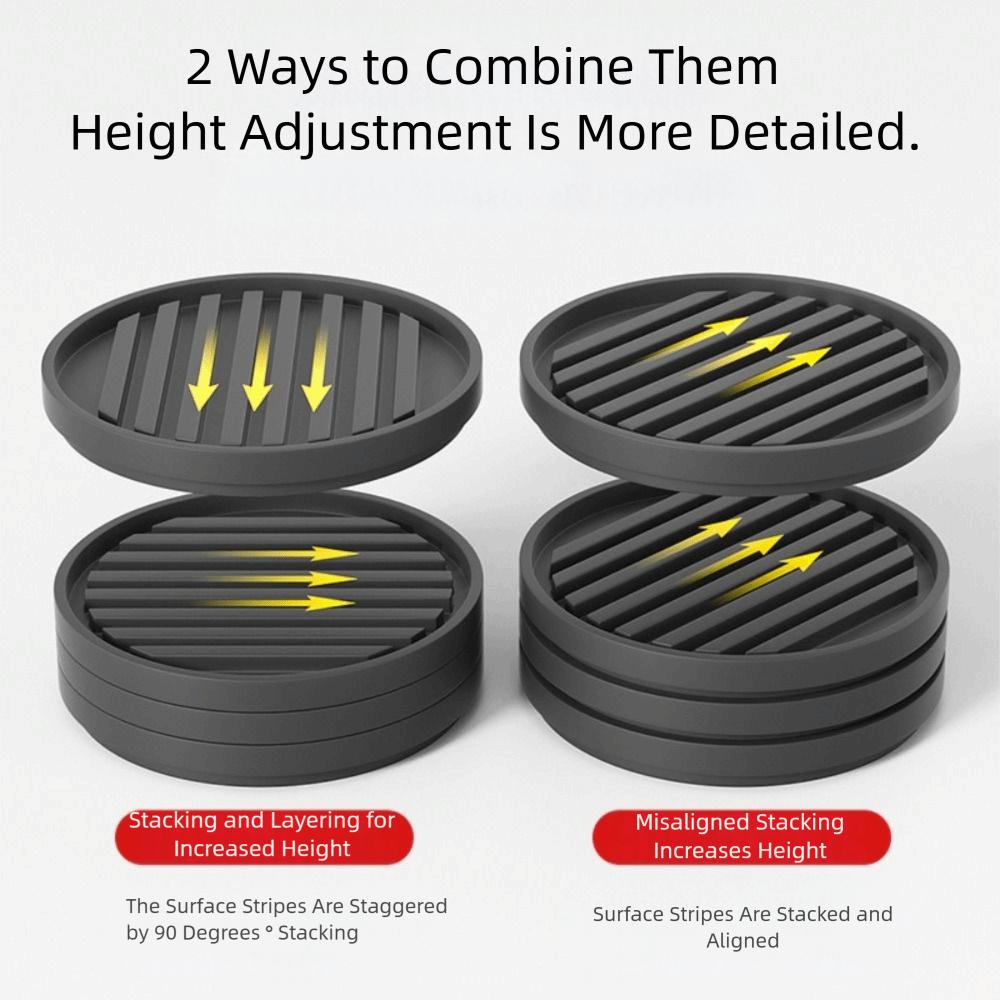 Heavy-Duty Furniture Foot Pad Non-slip Bed Lifter High Quality Bed Lifts Risers  Refrigerator