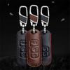 Luxury PU Leather Car Key Case Cover w/ Keychain Special For Mazda 2 3 5 CX4 LB
