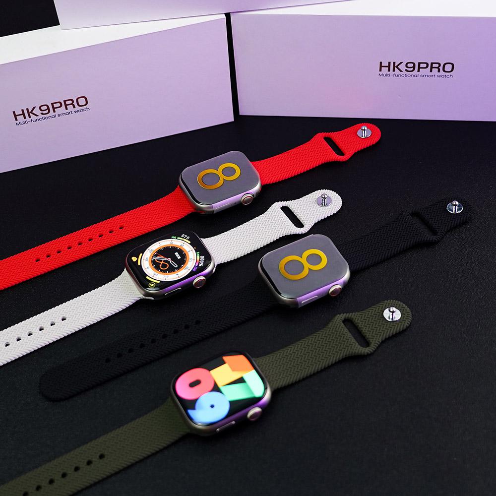 Rainbuvvy HK9 Pro Браслет Смарт-часы 2,02 дюйма OLED 410x494 LC11S BT 5.1 IP67 Водонепроницаемый Поддержка Bluetooth Вызовы Отслеживание Шагов Мониторинг Сна