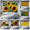 Floral Sunflower Tapestry Office Living Room Decoration Home Wall Tapestry