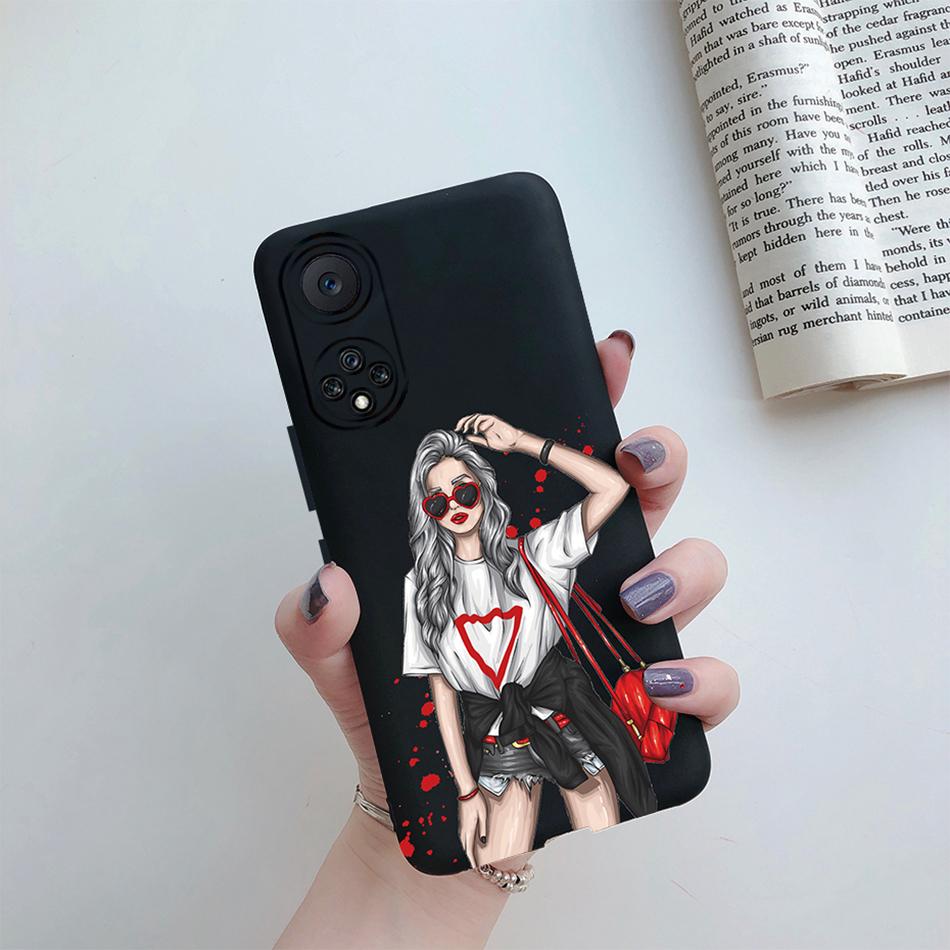 For Honor 50 Case For Huawei Honor 50 Nova 9 SE Cover Coque Super Mom Baby Fashion Girls Silicone Phone Bumper for Honor 50 Case