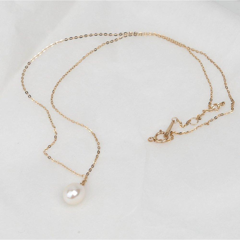 Mon Choix 14K Freshwater Pearl Pendant Necklace