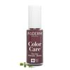 Лак для ногтей - PODERM - Color Care №437 - ЧЕРНЫЙ КРАСНЫЙ - Противогрибковый - Питательный - 8 мл