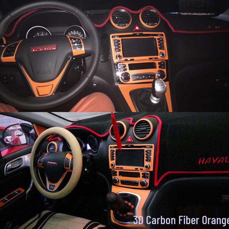 Декоративная пленка из углеродного волокна для консоли переключения передач Haval H6