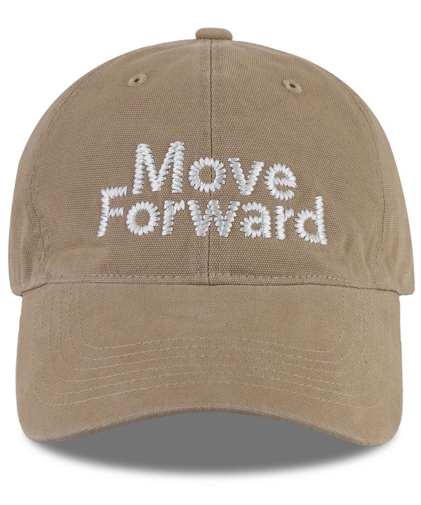 Кепка-бейсболка с козырьком Wig Move Forward - Бежевая