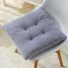 Extra Thick Fluffy Velvet Cushion Pad for Long Sitting - Large Round Chair or Floor Mat