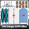Compatible for Conga 2299 Ultra Replacement Main Side Brush HEPA Filter MOP Pads Dust Bags Spare Parts Accessories