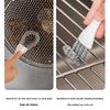 1Pc Bird Cage Cleaning Brush Tool, Bird Poop Remover Parrot Cage Sanitary Brush Stove Brush Barbecue Grilles Cleaning Brush