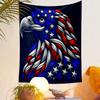American Eagle Patriotic Design Patterned Tapestry Decorative Wall Hanging, Home Bedroom Living Room Decor