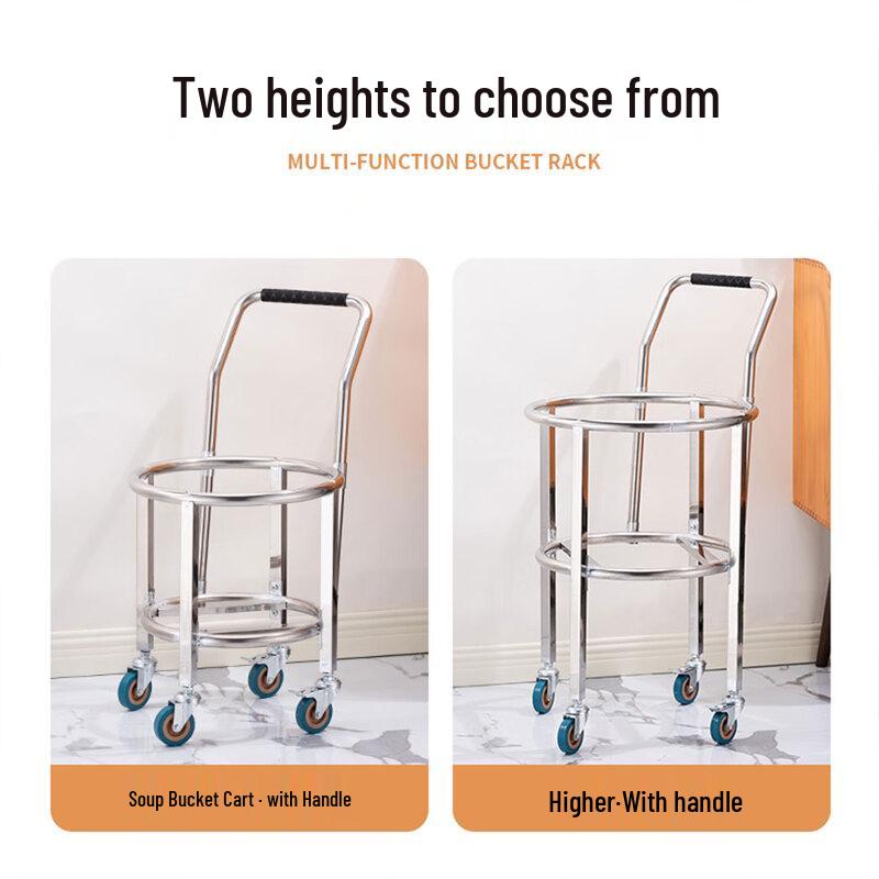 Многофункциональная тележка из нержавеющей стали