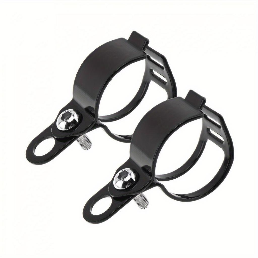 Adjustable Motorcycle Turn Signal Light Mount Bracket Light Lamps Holder Lamp Holder Clamp Bracket Fork Mount Clamp