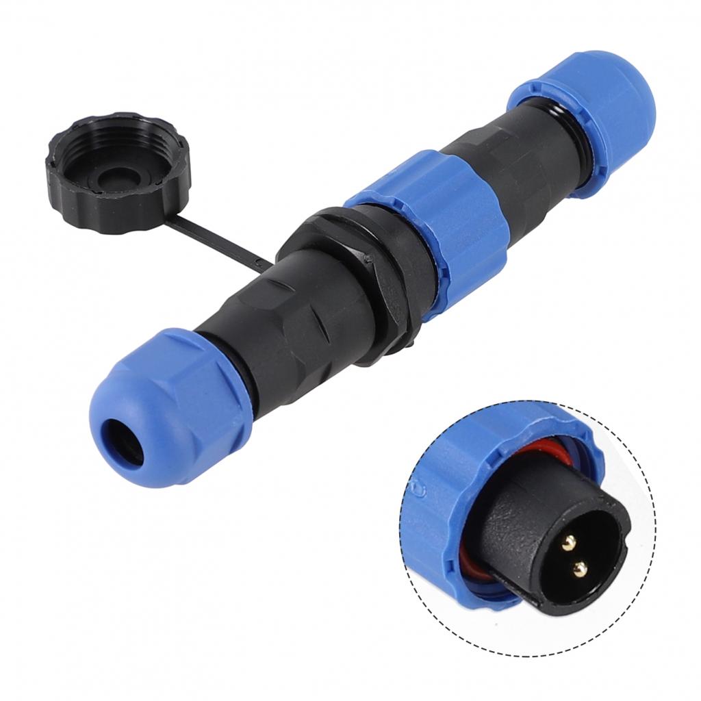 Professional IP68 Waterproof Aviation Connector SD13 Male Female Butt Joint
