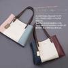 Сумка Tote Large A4 Tricolor Tote Liberte Series [Cleria] женская, вместительная, совместимая, разделители, сумка для мам, [CL-22720] (Солей)