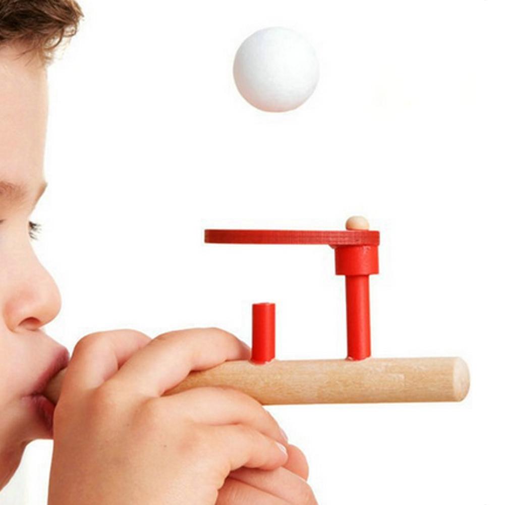 2 комплекта детских деревянных игрушек-надувалок для хобби, забавные детские игры с плавающими мячами