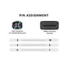 For Suzuki 6Pin To 16Pin OBDII Scanner Extension Cable Tool OBD2 Motorcycle Diagnostic Plug Adapter