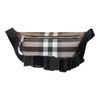 Burberry Сумка-кроссбоди на грудь из экологичного холста с темной клеткой Мужские сумки Темно-орехово-коричневый 80365591