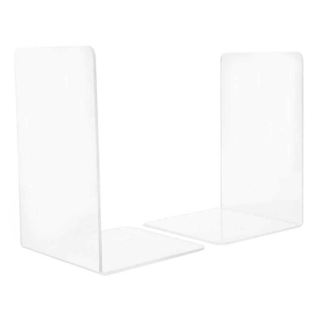 2 шт. акриловый подставка для книг прозрачная полка для книг для книг студенческий настольный накопитель для домашнего офиса